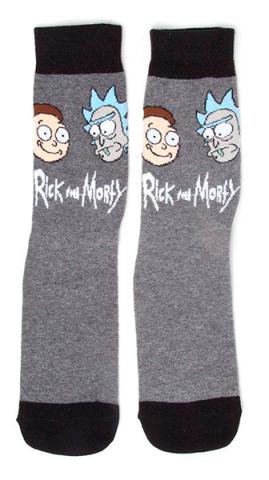 Rick & Morty Socks Big Faces Crew