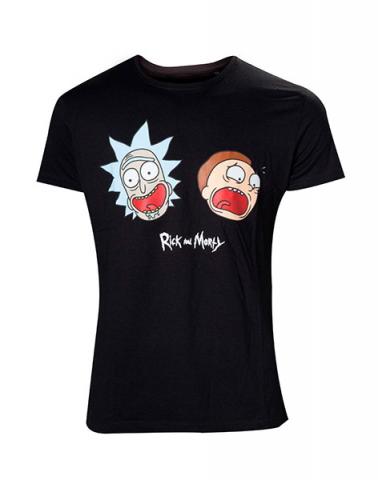 Rick & Morty T-Shirt Crazy Faces