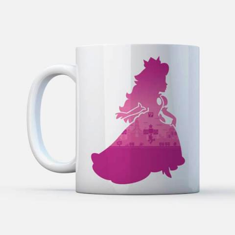 Mug Peach Silhouette