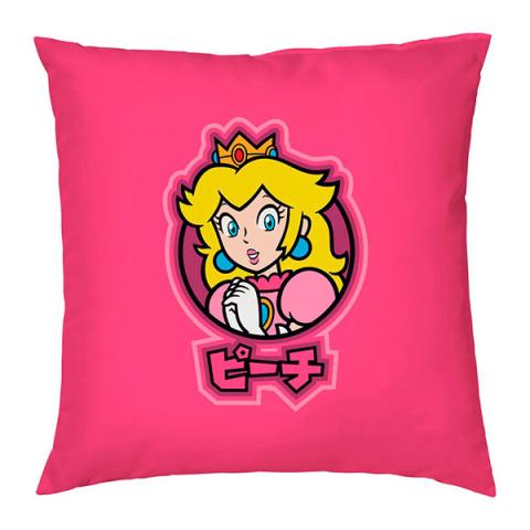 Super Mario Pillow Peach Kanji
