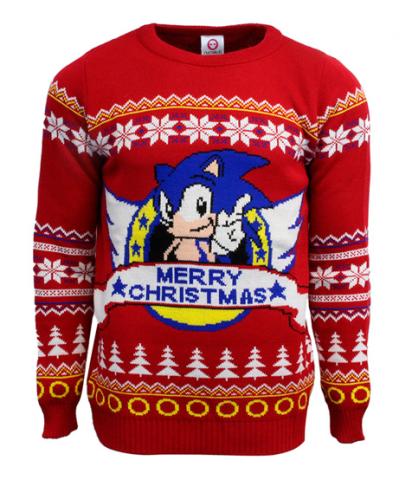 Sonic Classic Christmas Jumper