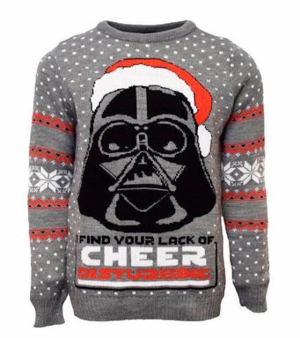 Darth Vader Lack of Cheer Christmas Jumper