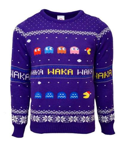 Pac-Man Christmas Jumper