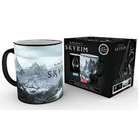 Skyrim Dragon Symbol Heat Change Mug
