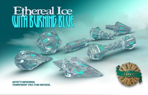 Ethereal ice with Burning Blue