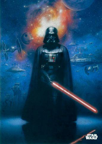 Darth Vader Power of the Empire Metal Poster 10 x 14 cm