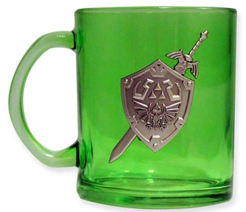 Legend of Zelda Glass Coffee Mug