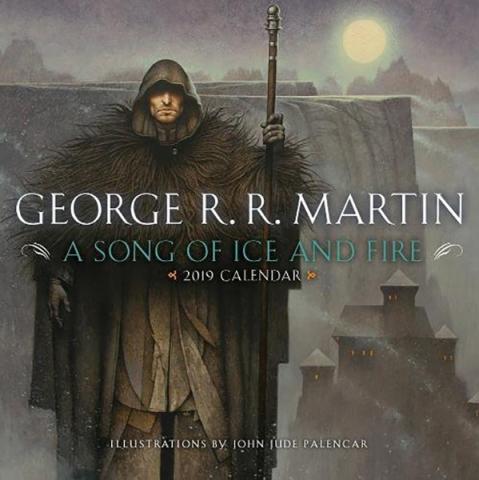 A Song of Ice and Fire 2019 Wall Calendar