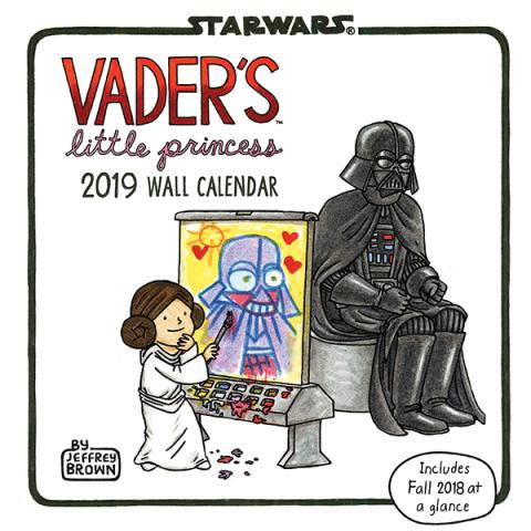 Vaders' Little Princess 2019 Wall Calendar