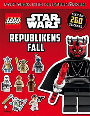 LEGO Star Wars: Republikens fall: faktabok med 260 klistermärken