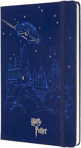 Moleskine Limited Edition Notebook Flying Car Blue