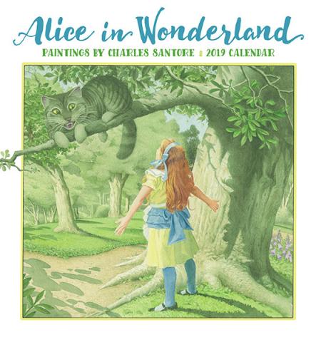 Alice in Wonderland 2019 Wall Calendar