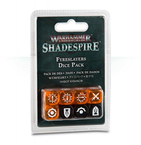 Warhammer Underworlds: Shadespire - Fyreslayers Dice Pack