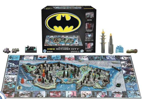 Batman 4D Mini Puzzle Gotham City (839 pieces)