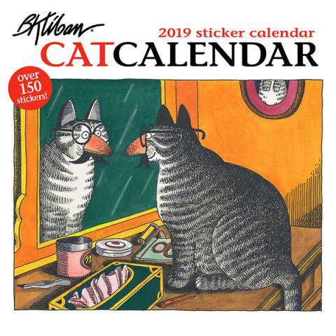 CatCalendar 2019 Sticker Calendar