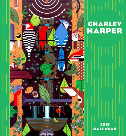Charley Harper 2019 Wall Calendar
