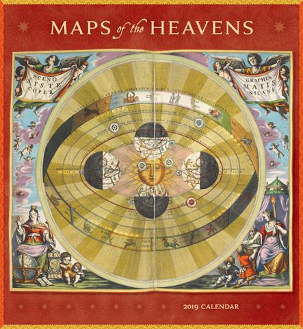 Maps of Heavens 2019 Wall Calendar