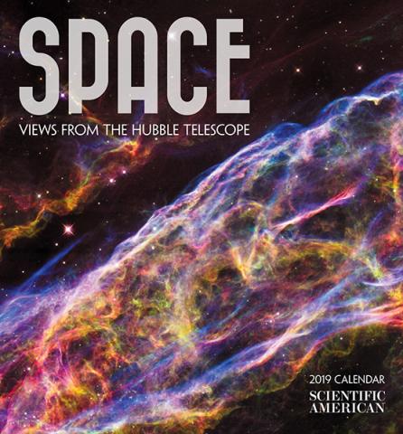 Space - Views from the Hubble Telescope 2019 Mini Calendar