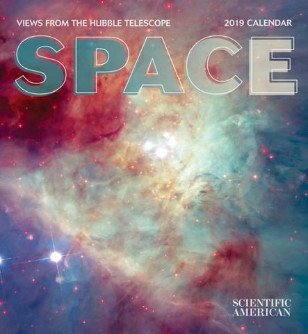Space - Views from the Hubble Telescope 2019 Calendar
