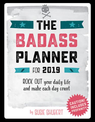 The Badass Planner 2019 Engagement Calendar