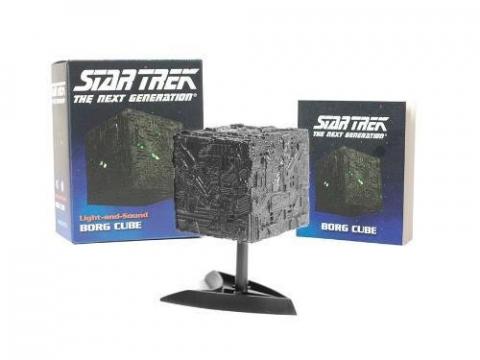 Star Trek Light-and-Sound Borg Cube & Book Kit