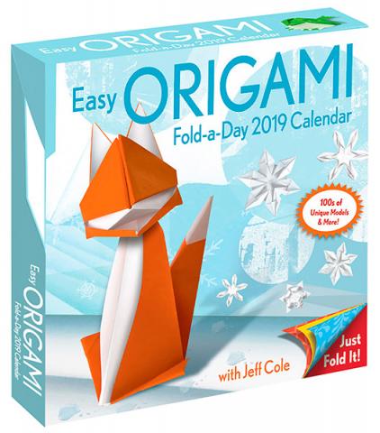 Easy Origami Fold-a-Day 2019 Calendar