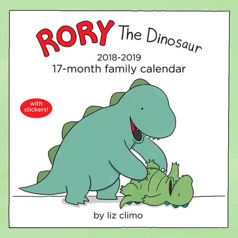 Rory The Dinosaur 2019 Family Wall Calendar