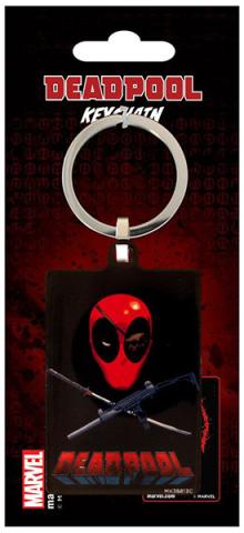 Deadpool Metal Keychain Eye Patch 6 cm