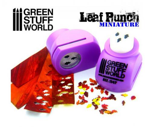 Miniature Leaf Punch LIGHT PURPLE