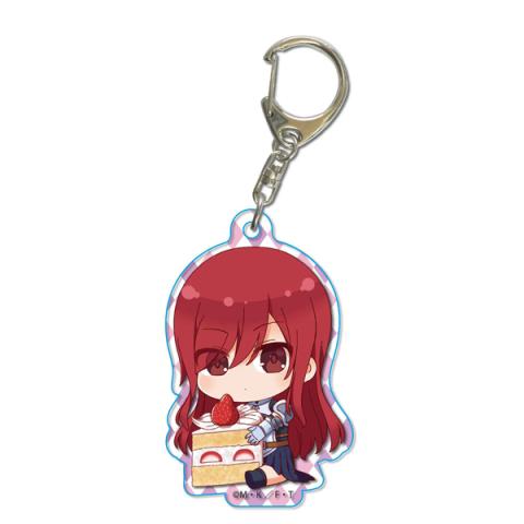 Erza Scarlet GyuGyutto Acrylic Key Chain