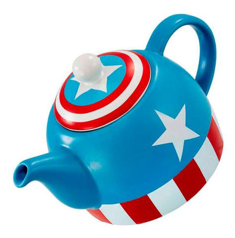 Captain America Teapot I Am Captain America