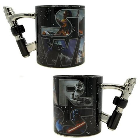 Star Wars 3D Lightsaber 20 oz. Ceramic Mug