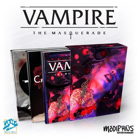 Vampire The Masquerade: 5th Edition Core Limited Slipcase Set
