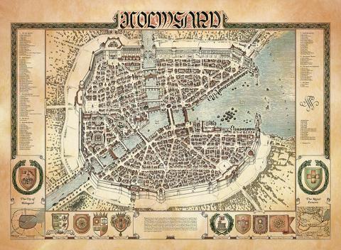 Sommerlund City Maps