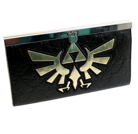 Clutch Wallet Zelda Golden Logo