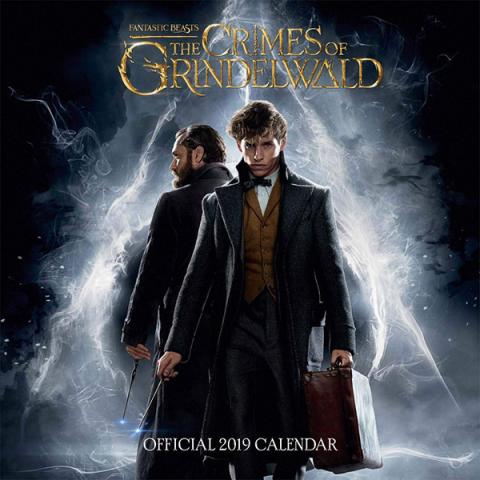 Fantastic Beasts The Crimes of Grindewald 2019 Wall Calendar