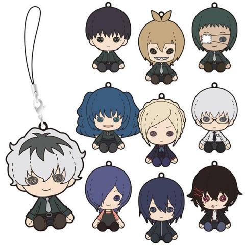 Tokyo Ghoul: re Pluffy Rubber Strap Collection