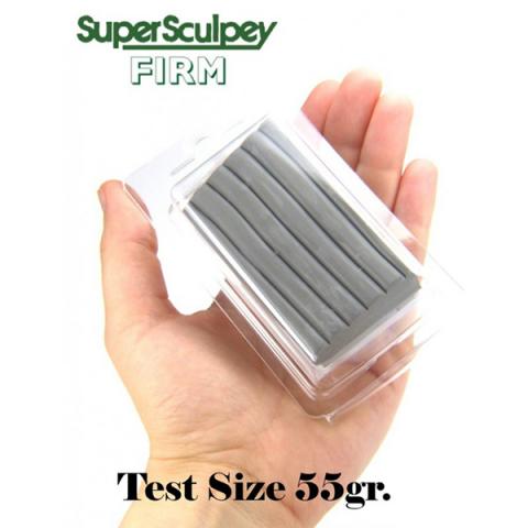 Super Sculpey Firm Grey Test Size 55 gr.