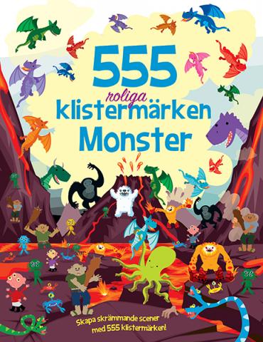 555 roliga klistermärken - Monster