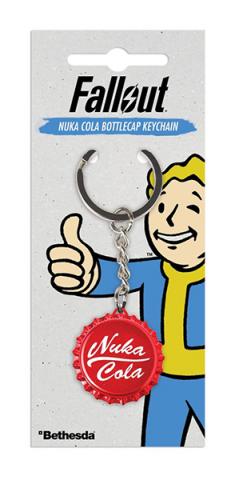 Metal Keychain Nuka Cola Bottlecap