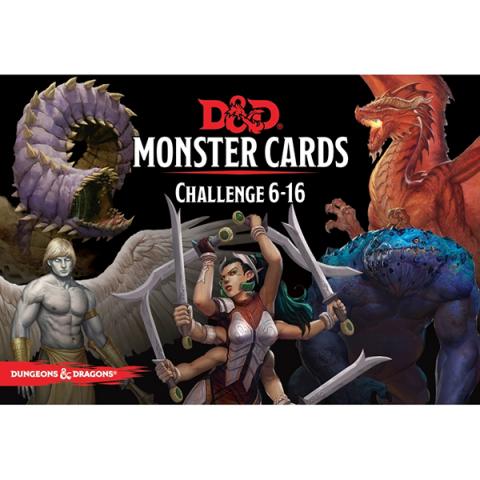 Monster Cards: Challenge 6-16