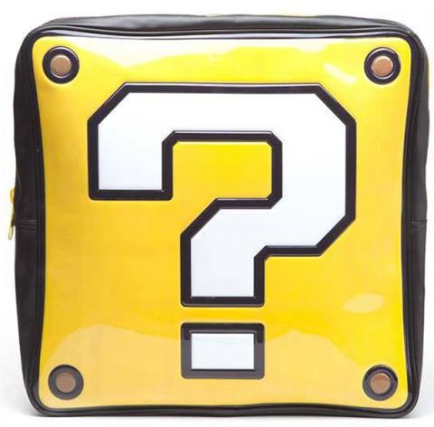 Backpack Question Mark Box Shaped