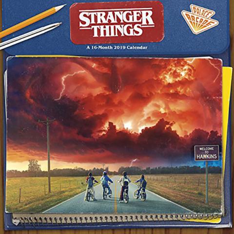 Stranger Things 2019 16-Month Wall Calendar