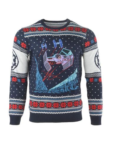 Tiefighter Chase Christmas Jumper XXXL