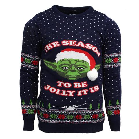 Yoda The Season to be Jolly it is Christmas Jumper
