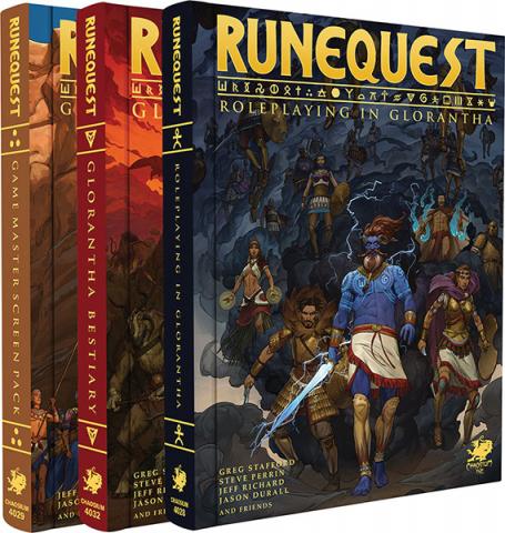 RuneQuest - Roleplaying in Glorantha Deluxe Slipcase Set
