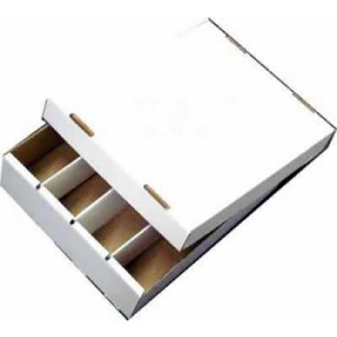 Cardbox / Fold-out Box with Lid for Storage of 4000 Cards