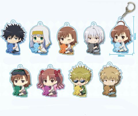 A Certain Magical Index III GyuGyutto Trading Acrylic Key Chain