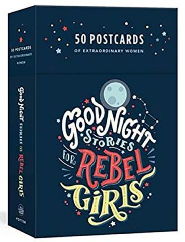 Good Night Stories for Rebel Girls: 50 Postcards