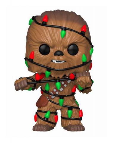 Chewbacca with Lights Holiday Pop! Vinyl Figure Bobble Head